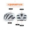 Ultra-Lightweight Integrated Cycling Helmet Road Mountain Bikes Ventilated Reflective Unisex Adult Size M/L