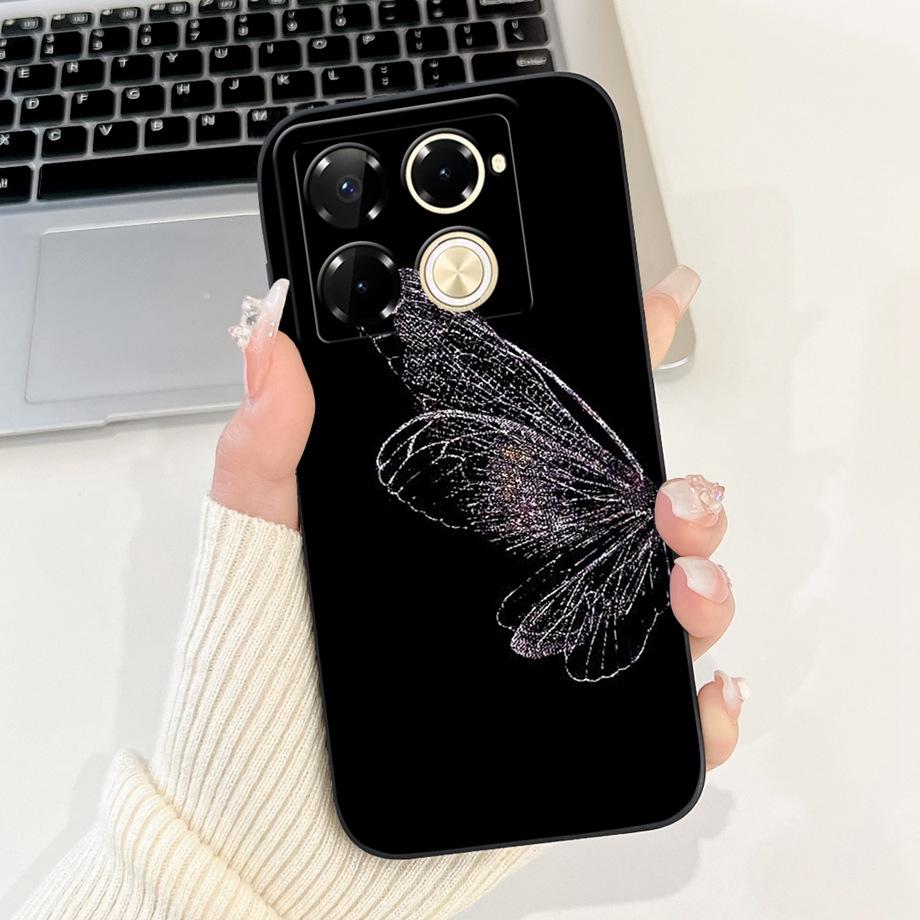 Soft Silicone Phone Case For Infinix Note 40 Pro 4G 5G Note40 Pro+ 40x Funda Cartoon Animals Flower Fashion Printed Back Cover