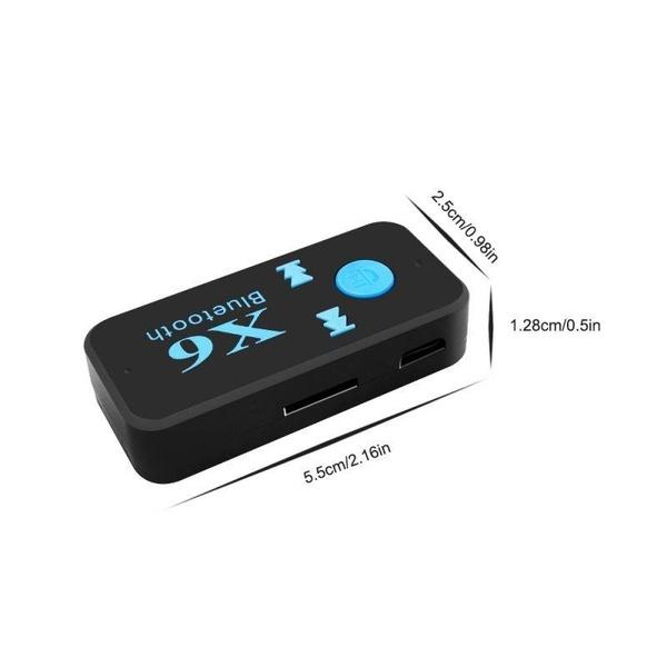 Nový mini adaptér bezdrátového Bluetooth přijímače do auta pro sluchátka s adaptérem audio přijímače MP3