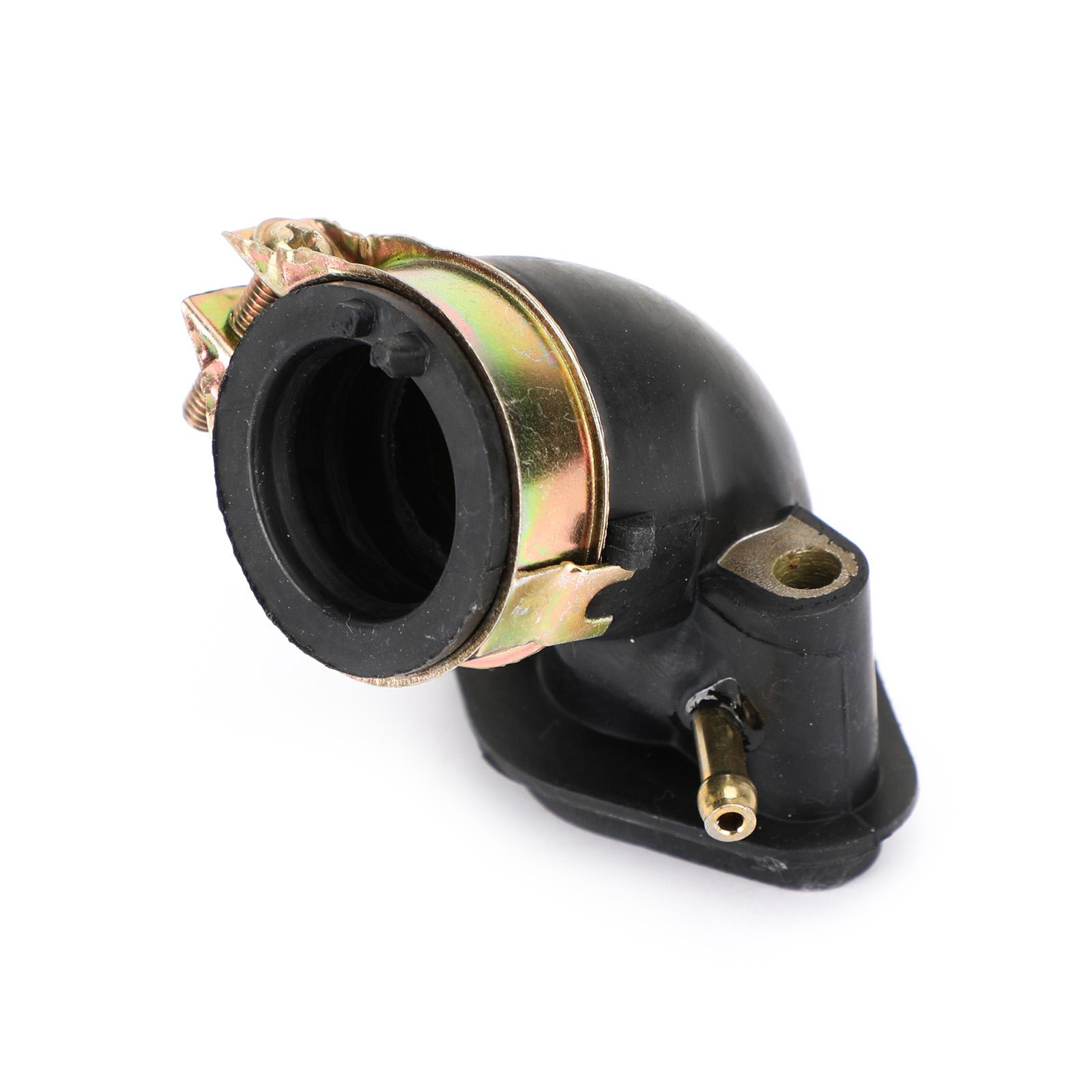 

Резиновый патрубок впускного коллектора карбюратора для 49cc 50cc скутера мопеда картинга GY6 SUNL