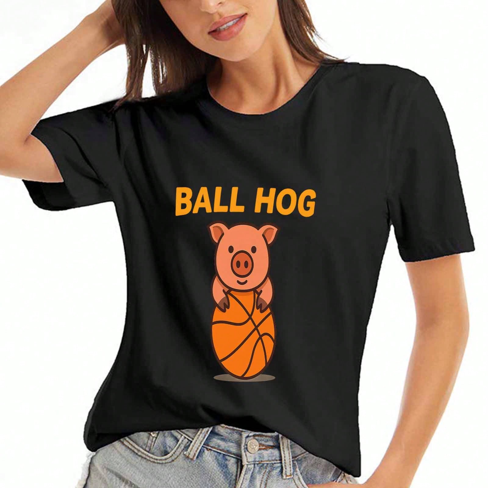 Bacon Makes Everything Better Ladies Cotton T Shirt, Pure Cotton High Quality Print, Durable, Casual Fashion. Delicious Bacon Graphic Tee,Bacon Lover S разноцветный
