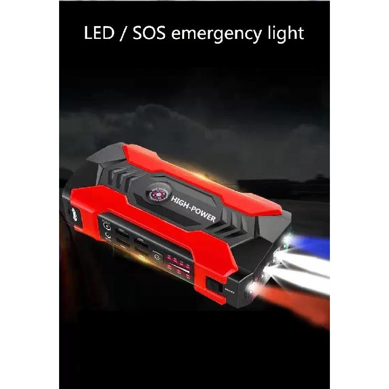 12V 98000mAh Car Jump Starter, Portable Power Bank &Emergency Booster for Vehicles, Auto Buster Charger with Jump Start Function