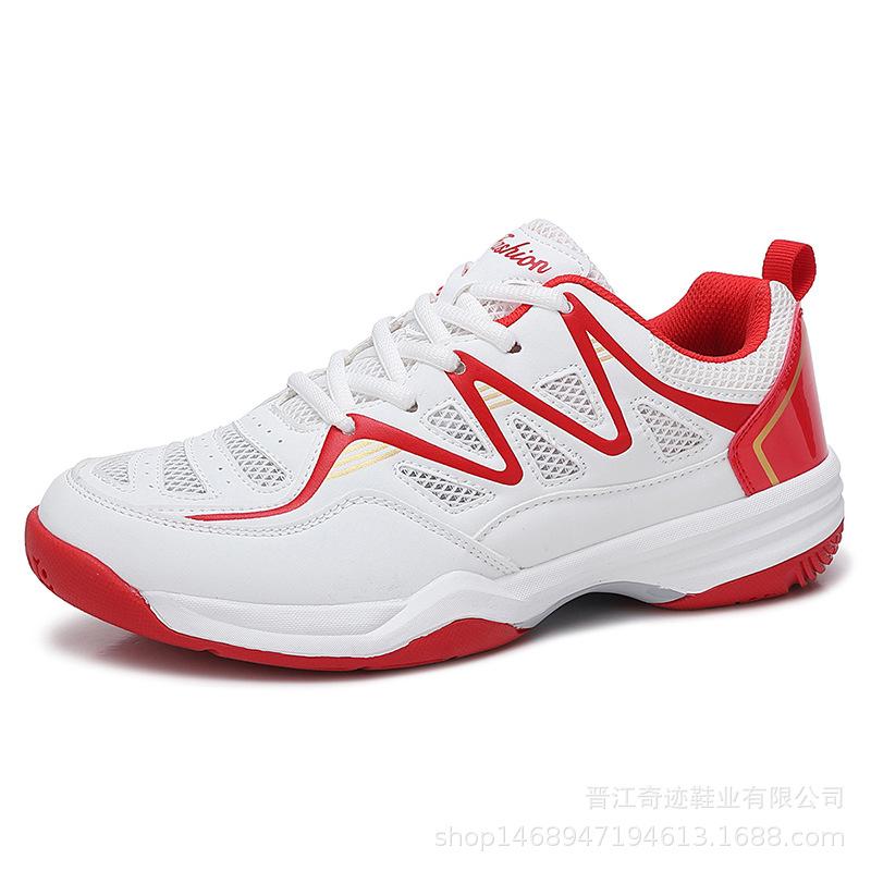 New Badminton Shoes Spring and Summer Breathable Sports Shoes Competition Training Shoes Student Tennis Shoes