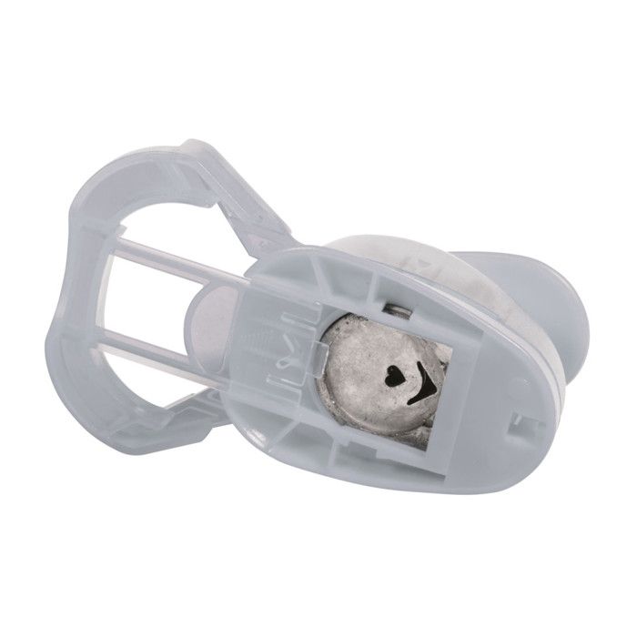 Perforatrice de coin: Coeur, 2,54cm ø, (1"), 1 pce.