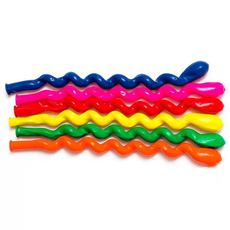 1,5g 100 Stück Spiralballon Schraubenballon Latexballons Feier Party Geburtstagsparty Hochzeitsdekorationen Kinderspielzeug Globos