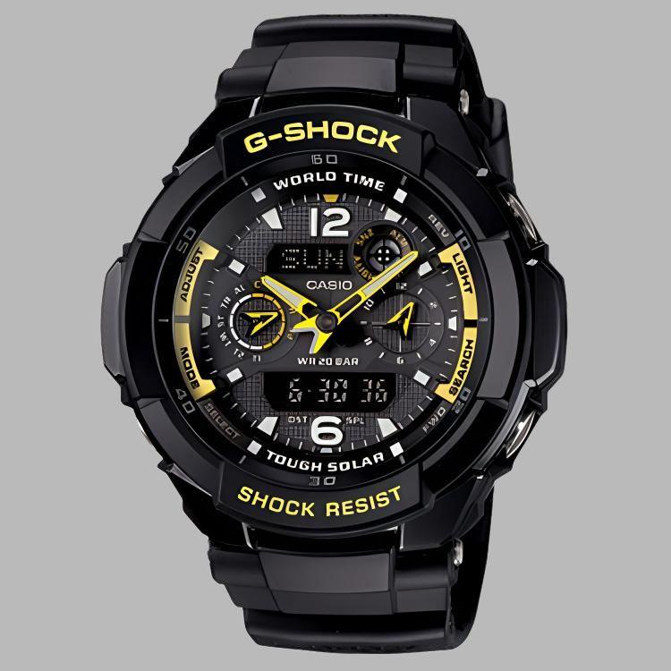 Casio Unisex Black Watch G-1250B-1A G-1250B-1A