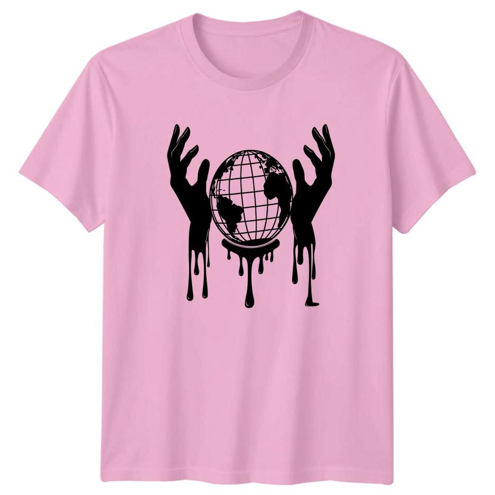 The World Is In Our Hands TShirt Climate Change Activism Earth Day