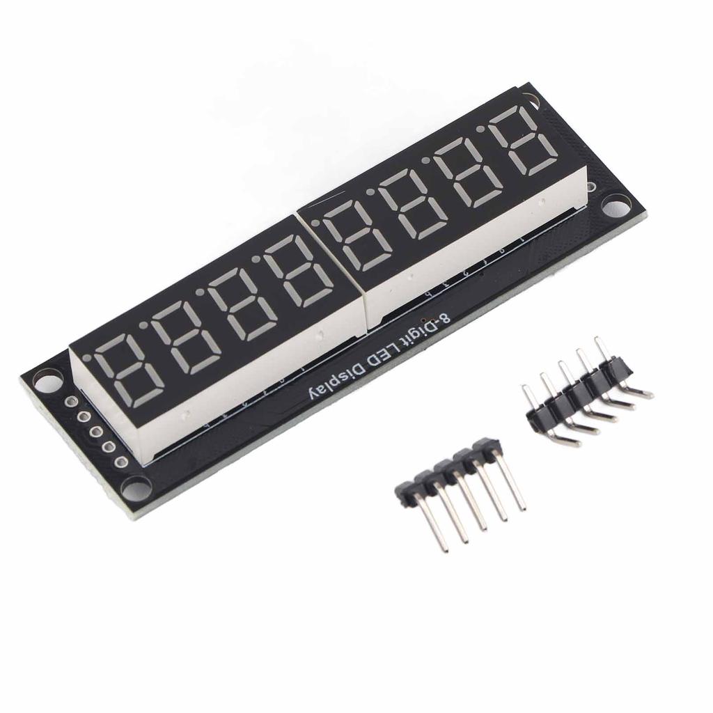 Digital Tube Display Module LED 8 Digit 7 Segment 0.36in TM1637 Drive Chip Yellow