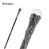 Dragon Claw Hold Glass Transparent Ball Cane Fashion Decorative Walking Stick Gentleman Elegant Cosplay Cane Crosier 94cm