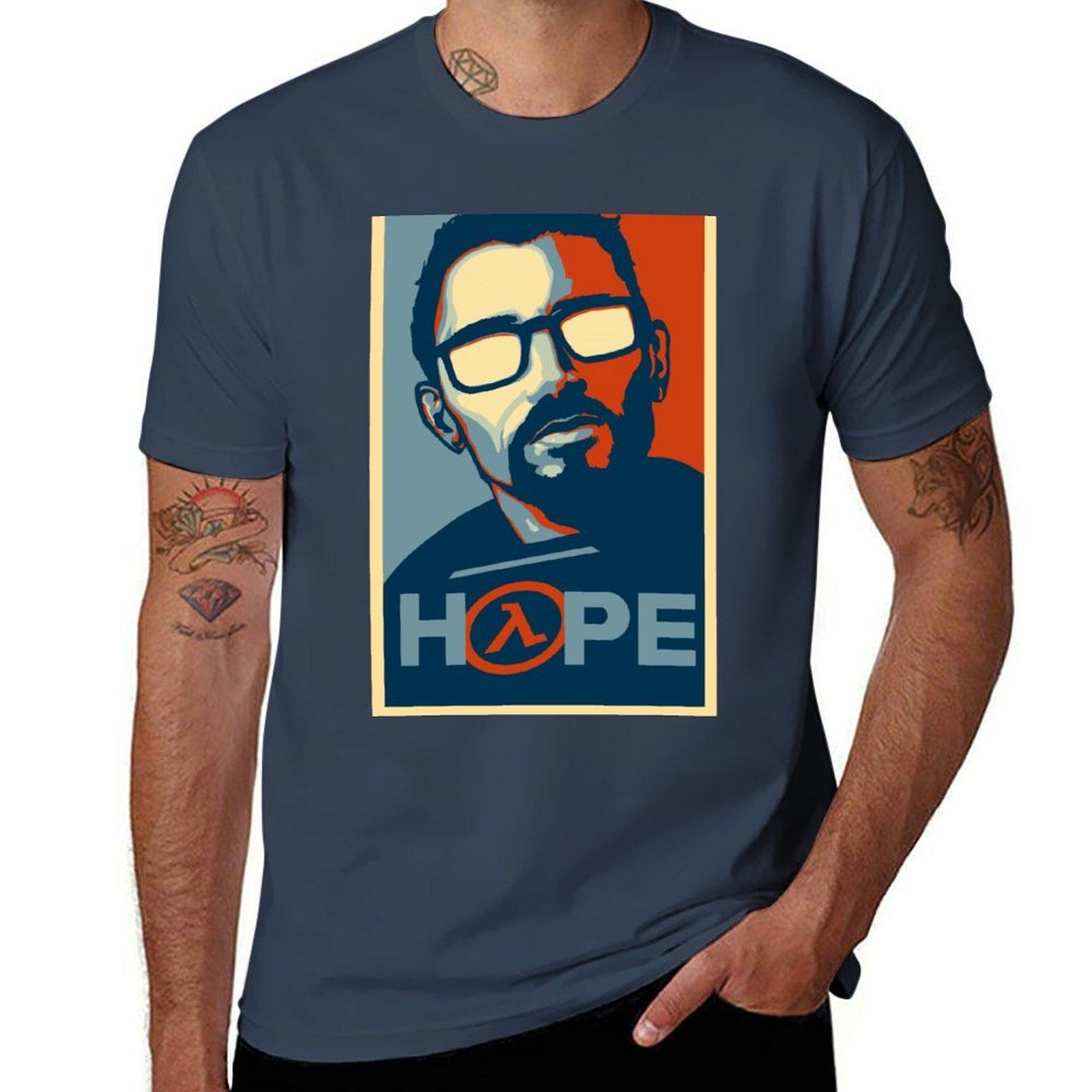 Half Life Hope TShirt Construction Work Tee Shirt S
