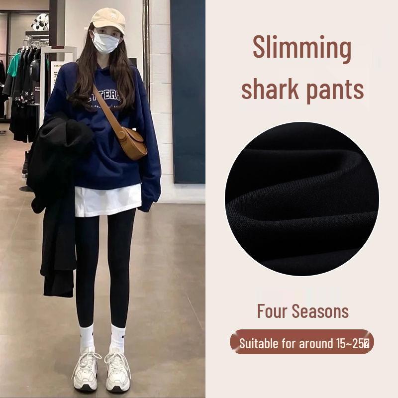

Women s High-Waisted Fleece-Lined Sharkskin Leggings with Tummy Control & Butt Lift, Winter Warmth, Tight-Fit, Wear Outdoors M 40-53 kg