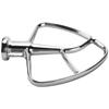 Stainless Steel Flat Beater for Kitchen Aid 4.5 Qt - 5 Qt Tilt-Stand Mixer Attachments for Kitchen Baking Accessory