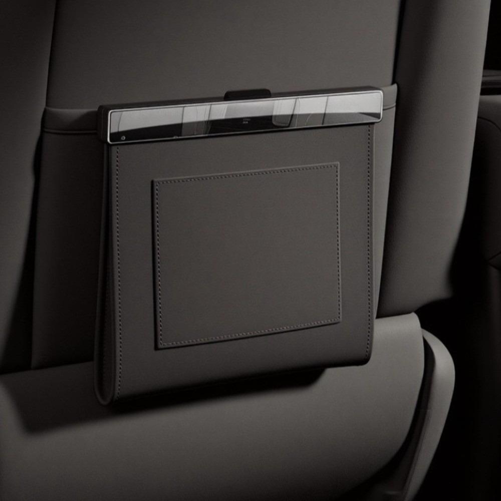 Waterproof Car Garbage Bag Leather Seat Hanging Trash Can Magnetic Adsorption Storage Bag  Gift