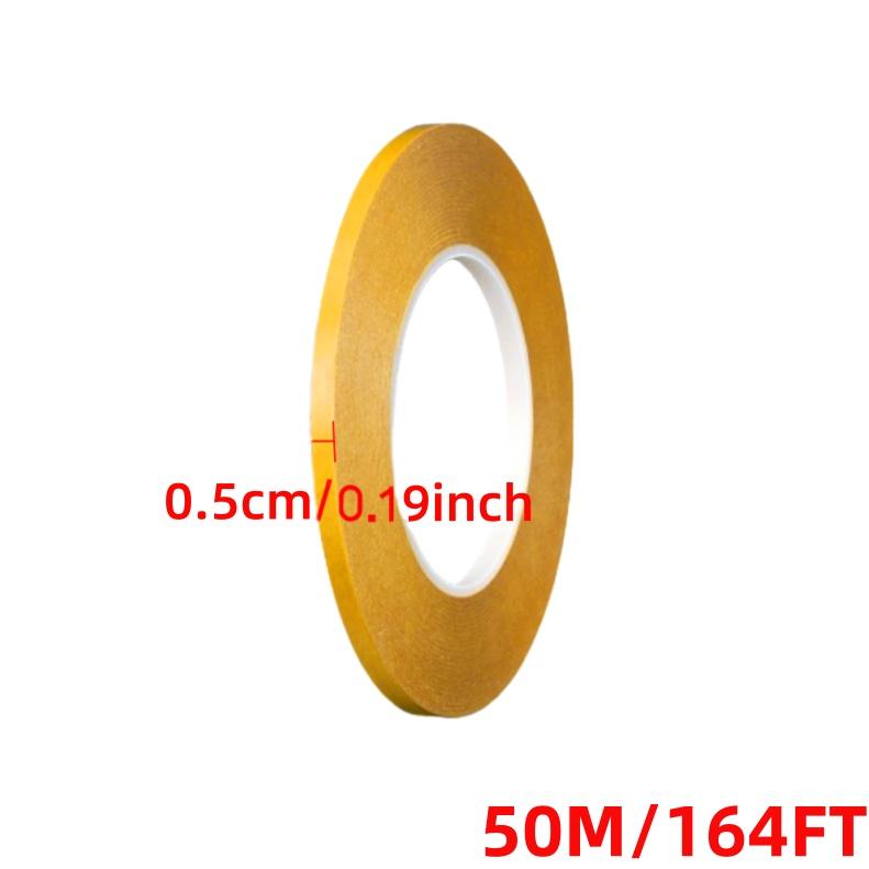 Professional Strong Adhesive Double Sided Tape, Heat Resistant PET Film Transparent Waterproof, for Car Bonding Signs Projects