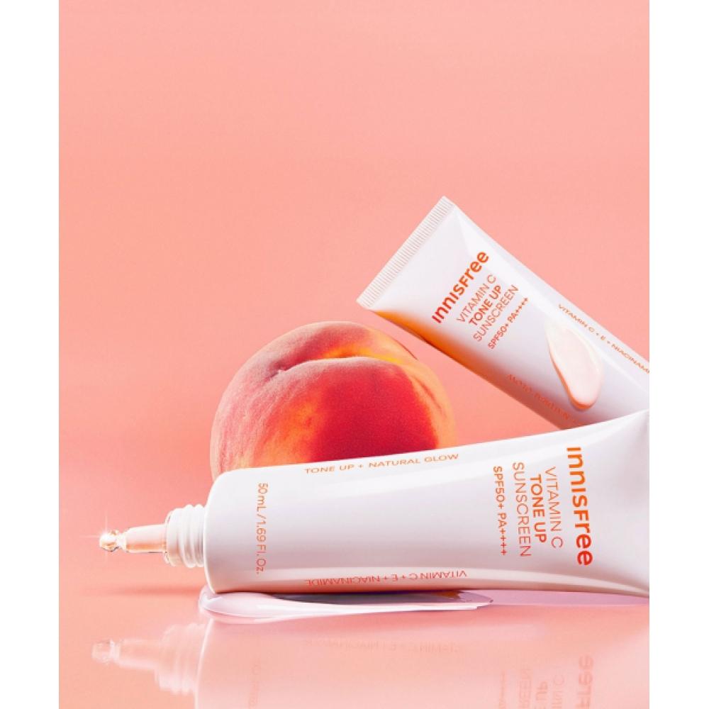 Innisfree Vita C Spot Tone Up sunsCreen 50ml 2pCs Spf50+ Pa++++