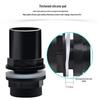 Reinforced UPVC Aquarium Overflow Inlet & Outlet Waterproof Pipe Fittings