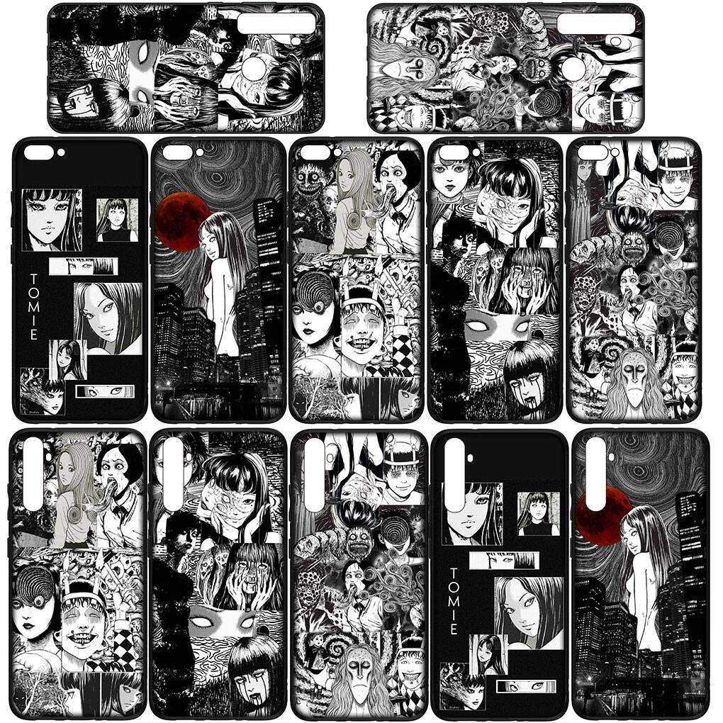 Cover for iPhone 17 16 15 Xiaomi Poco Redmi Note 14 13 12 8 Pro Max 9 16e Samsung Galaxy S25 S24 S23 OPPO Huawei Tomie Junji Ito Collection Phone Case