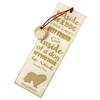Bergamasco Shepherd Dog, Bergamasco Sheepdog - Dog Bookmark, Personalized Bookmark, Gift for Bookworm from Art-Dog Brand