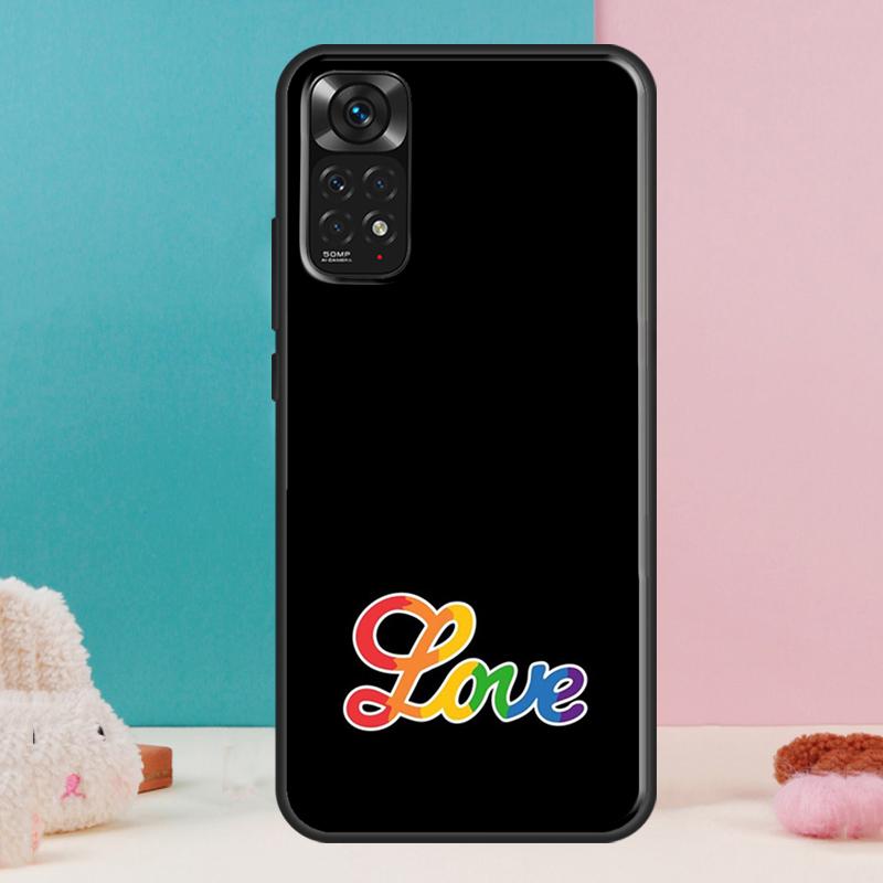 

Gay Lesbian LGBT Rainbow Pride Case For Xiaomi Redmi Note 13 12 Pro 14 11 9 10 9S 10S 11S 12S Redmi 14C 13C 10C 12C Cover Redmi Note 10 Pro