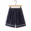 Plus Size Women's High Waist Lace Tencel Denim Capris Shorts - Slimming Wide Leg 
