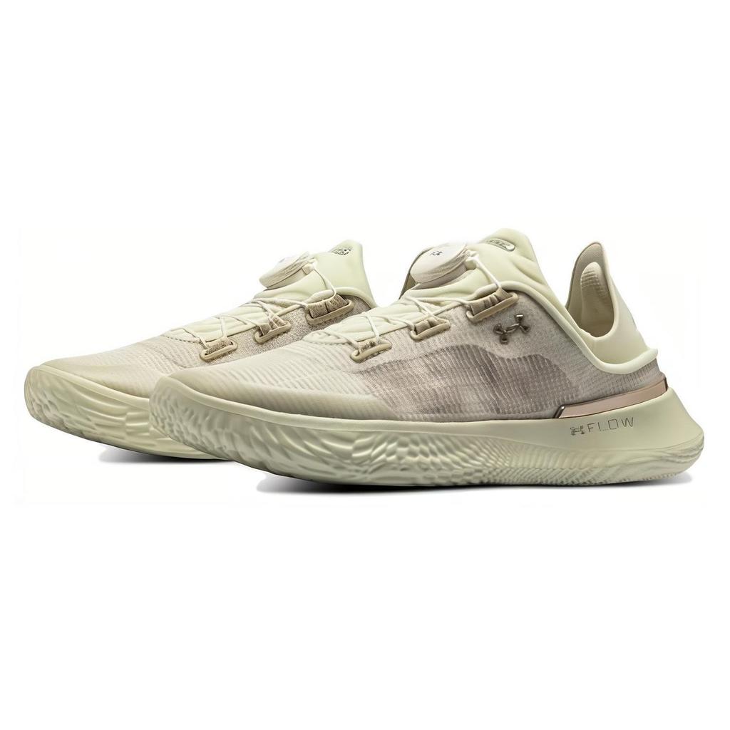Under Armour Ua Flow Slipspeed Boa Šněrování Síťovina Odpružení Odolné Nízké Ležérní Běžecké Boty Dámské tenisky Zelená Šedá 3027812-200