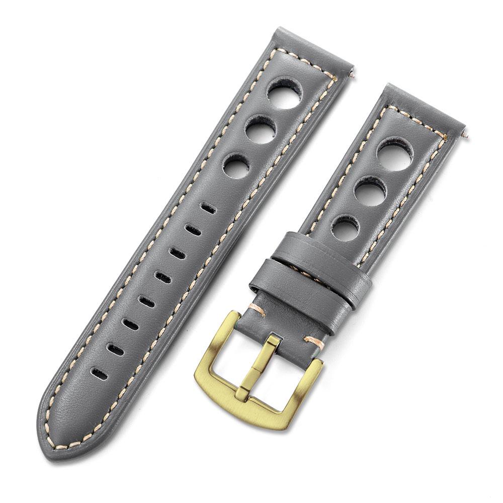 Cowhide Watch Strap Bracelet Vintage Genuine Leather 20mm 22mm 24mm Watchband Women Men Fashion Watch Band Belt With Pin Buckle