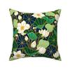 Tropical Flower Leaf Pillowcase Office Living Room Home Pillowcase Car Ornaments