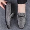 Male Loafers Men's Leather Slip-on Classic Shoes Soft Sole Comfortable Moccasin Casual Shoes 2024 New Designer Men Shoes