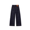 ASK JUNIOR Girls' Loose Straight-Leg Denim Jeans