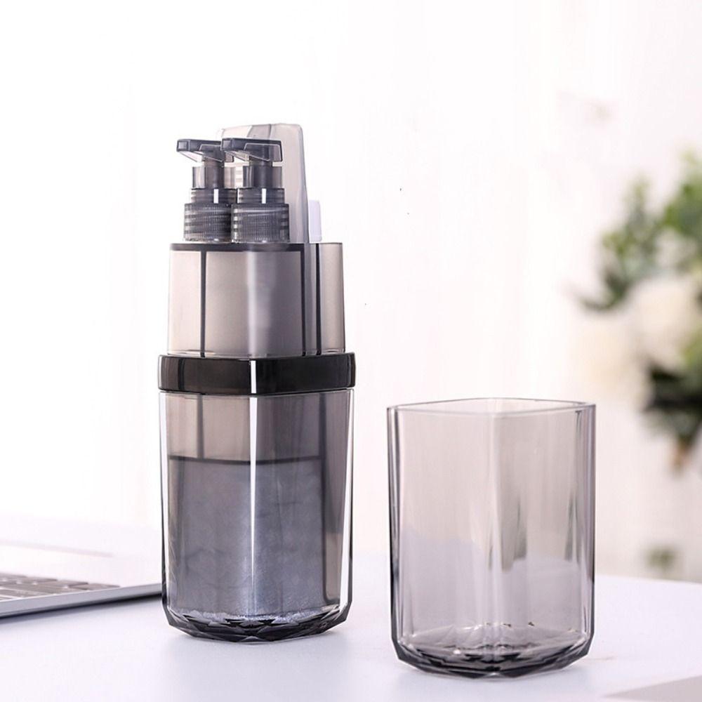 Partitioned Toothbrush Storage Box Waterproof Toothbrush Cup Case  School