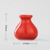 Mini Small Vase Magnets Cute Mini Refrigerator Magnets 3D Vase Fun Refrigerator Accessories Kitchen Decoration Holiday Gift