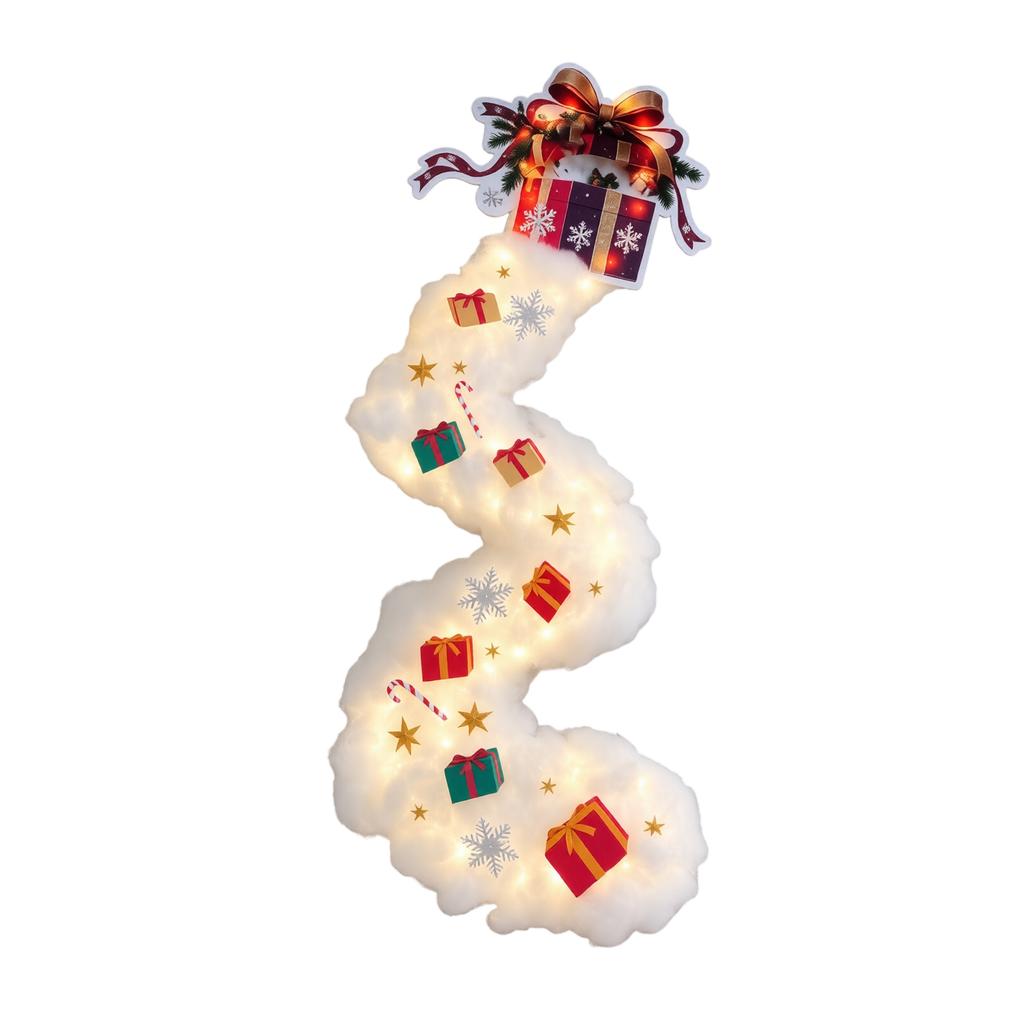 Christmas Wall Decor Lights and Holiday Path Lights for Festive and Home Decoration