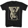 Rocky Balboa T-Shirt Film III Der italienische Hengst Meistergürtel Schwarze Baumwolle Unisex T-Shirt