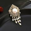 Senior brosjer blomst blad brosje pins for kvinner dress anheng mote brosjer smykker