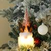 Christmas Party Decoration Supplies Sequins with Lights Doll Christmas Glowing Doll Pendant Fashion Accessories