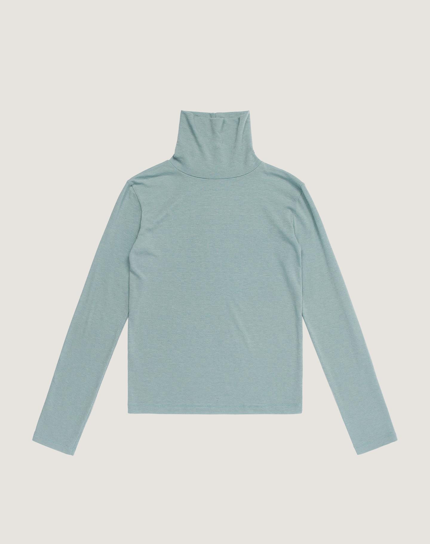 Henit Wool Turtleneck (Mint)