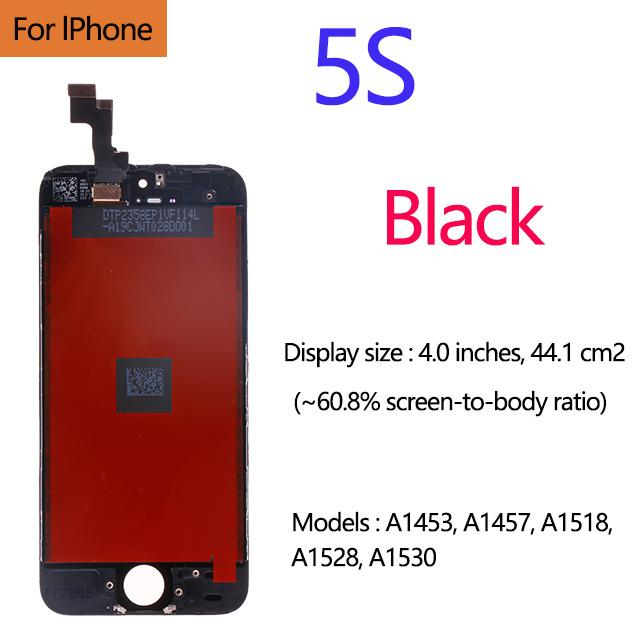 AAA+++ OEM LCD For iPhone 5 5s 5c 6s 7 8PlusLCD Touch Screen Digiziter Assembly For iPhone 6 6sPlus 7 8 Display