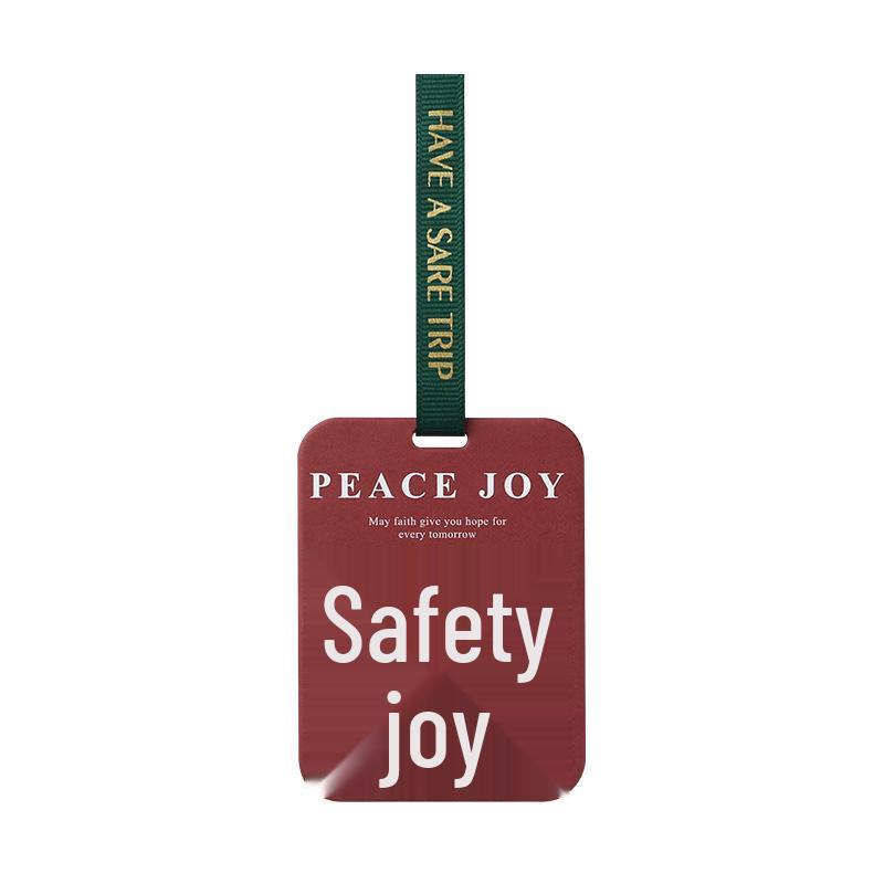 Aromatherapy Car & Wardrobe Scent Ornament - Peace & Joy Blessings, Long-lasting Light Fragrance