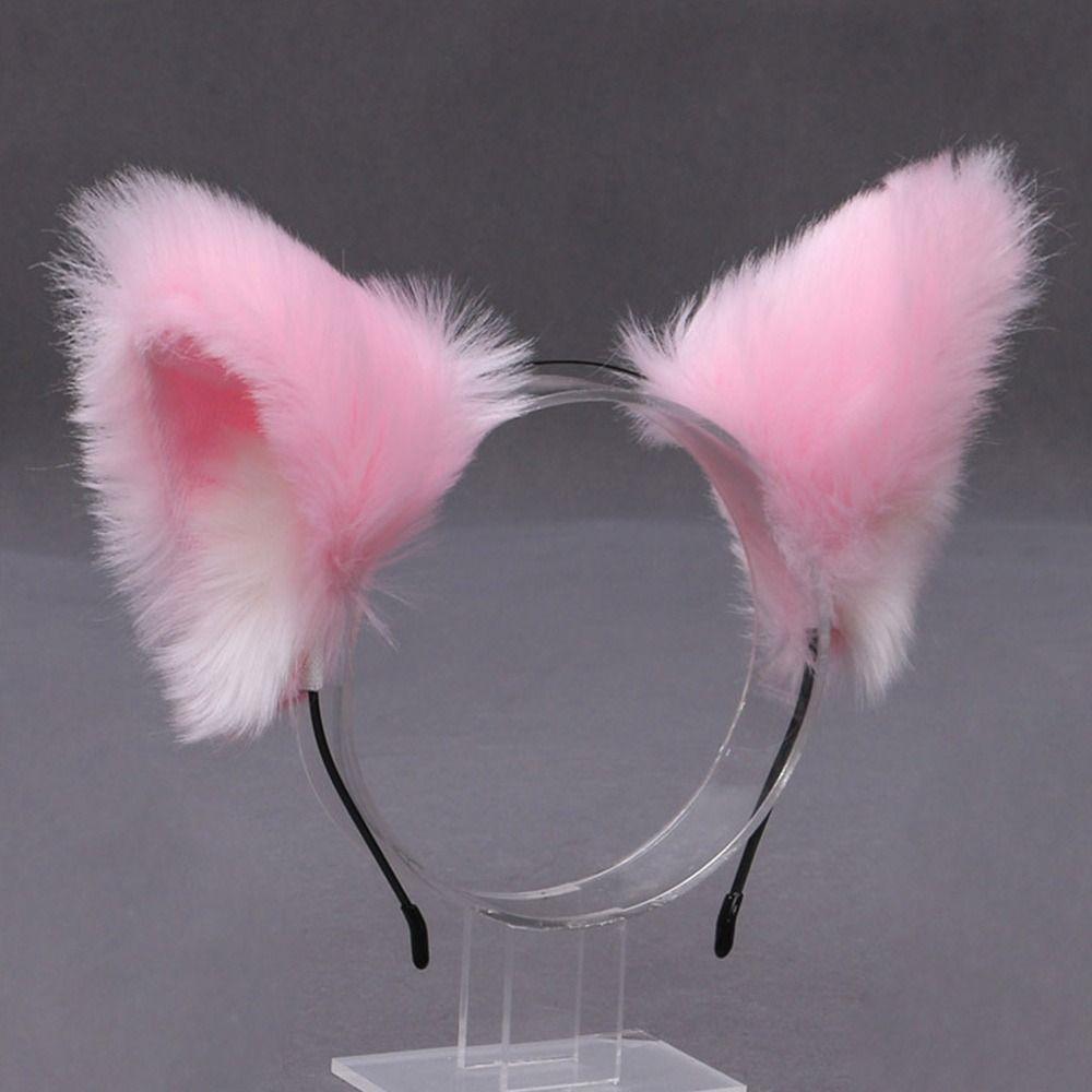 Cat Ear Ear Hair Bands Furry Animal Headwear Fashion Hair Accessories Halloween