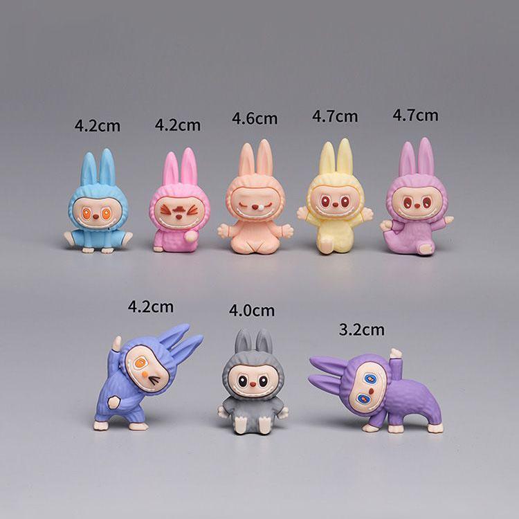 

Лабубу Украшение экрана дисплея автомобиля Центральная консоль Автомобильный компьютер ТВ Мультяшный Йога-ткань Салонные принадлежности 7 pieces of ornaments