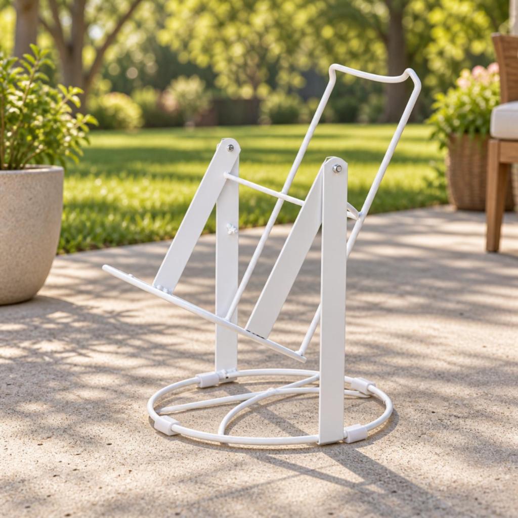 Water Dispenser Support Stand with Rotating Cradle Stable Inverted Bottled Holder