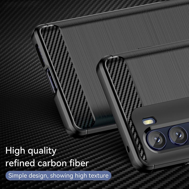 For Motorola Edge S30 Case For Edge S30 Cover Shockproof Soft Silicone Protective Bumper Coque For Motorola Edge S30 Fundas
