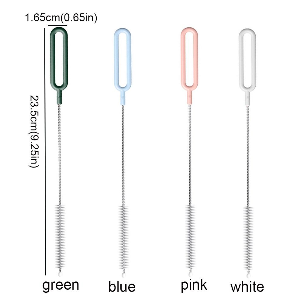 Household Bottle Cleaning Brush Nylon Hair Glass Test Tube Brush  For Washing Glass Metal
