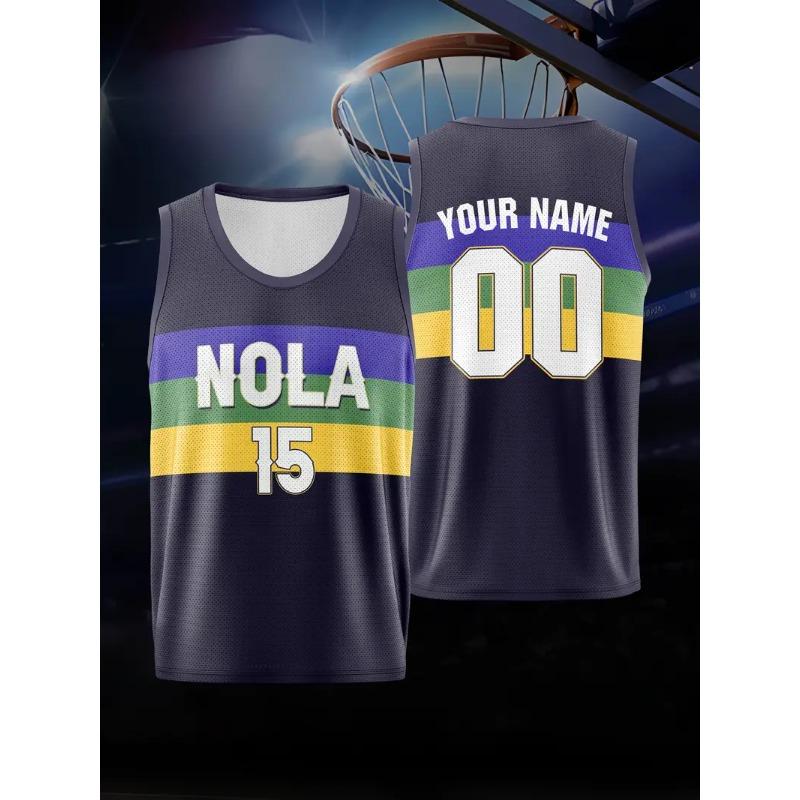 Custom Name And Number Basketball Tank Top For Men New In Sleeve Loose Tshirts For Basketball Team Men's Sport Tee Shirts
