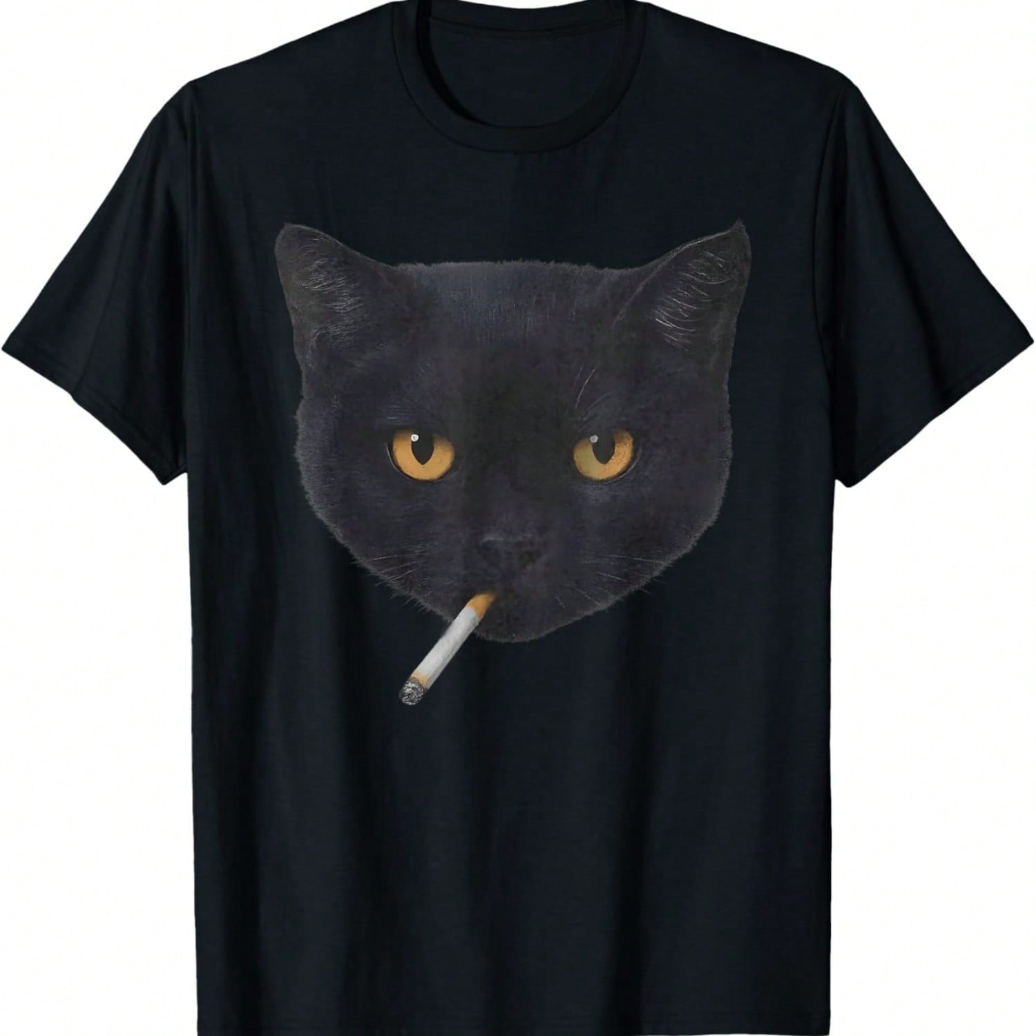 Funny Smoking Face Meme Men Women T-Shirt S разноцветный