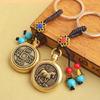 Portable Keychain Zodiacs Theme Key Ornament Suitable for Trendsetters and Anyone Seeking a Distinctive Style Statement