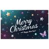 Merry Christmas Banner Starry Theme Celebration Banner Xmas Banner Decorative Pattern For Office Decor Family Reunion New Year