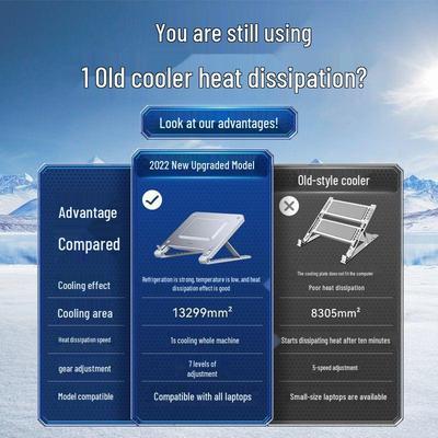 2025 Gaming Laptop Cooler: Advanced Semiconductor Refrigeration with Metal Base