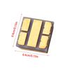 3535 Dual-Band UVC + UVA LED Chip for Photocatalytic Sterilization, Deep UV Disinfection Emitter