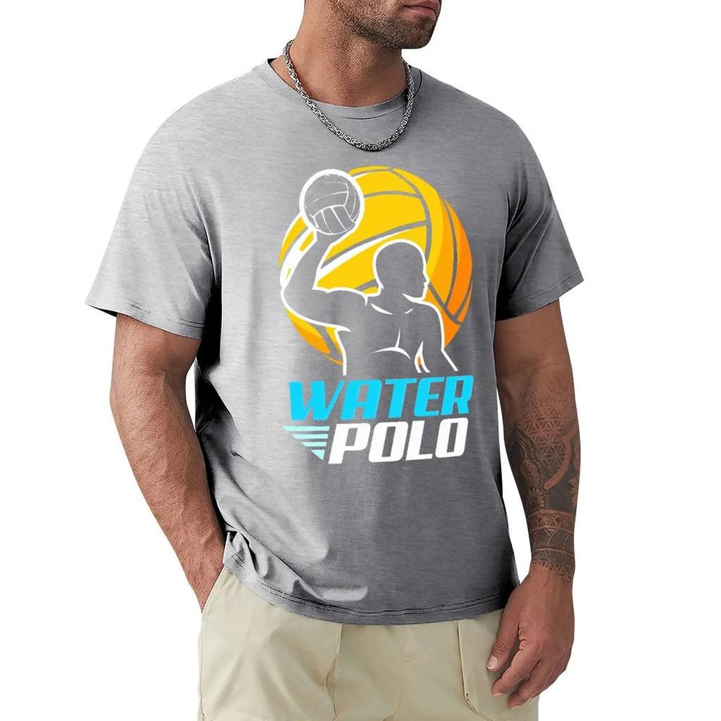Water Polo Player T Shirts WoMen Man's T-shirt Cotton Summer Tshirts Short Sleeve Graphics T-shirts Tee Tops